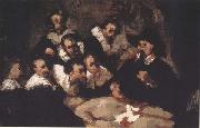 Edouard Manet La Lecon d'anatomie du d Tulp d'apres Rembrandt (mk40) Sweden oil painting artist